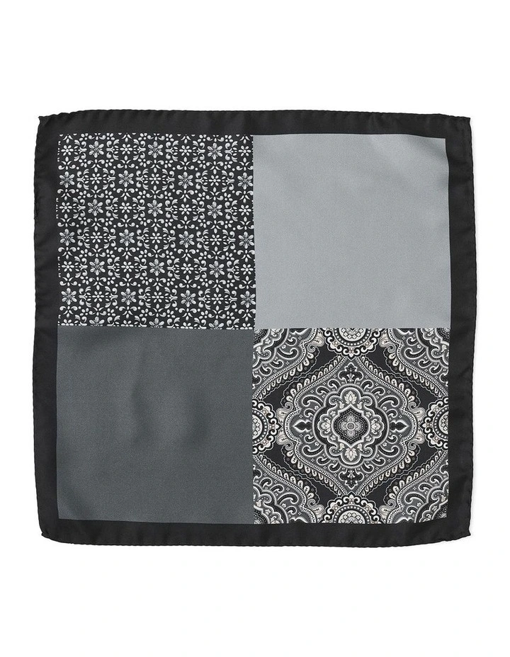 Venezia 4-Way Silk Pochette in Black image 1
