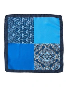 Venezia 4-Way Silk Pochette in Blue