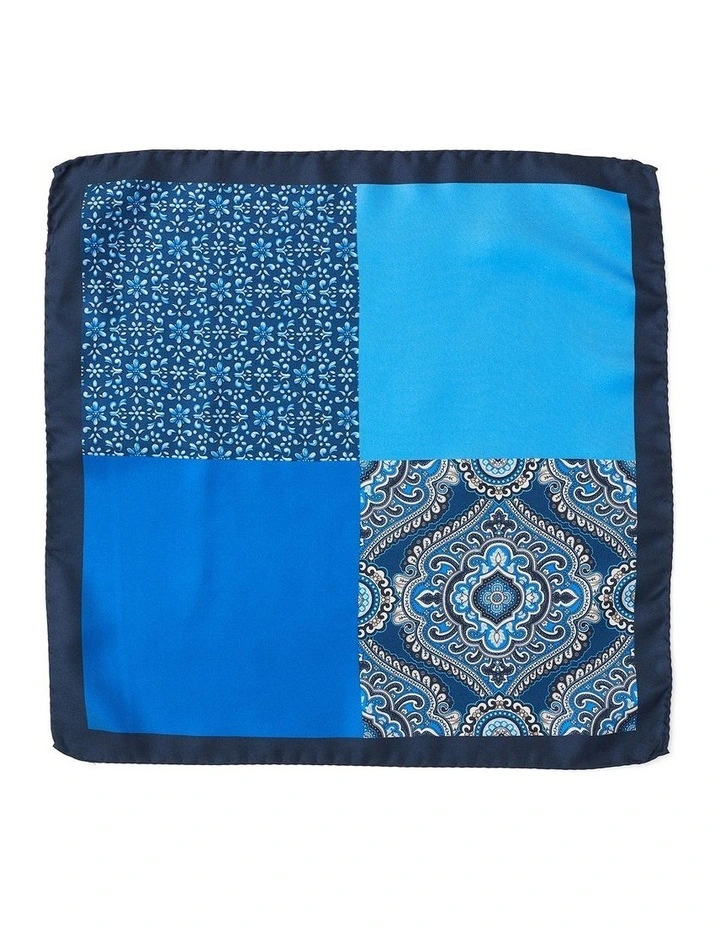Venezia 4-Way Silk Pochette in Blue image 1