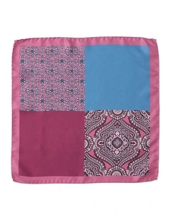 Venezia 4-Way Silk Pochette in Pink