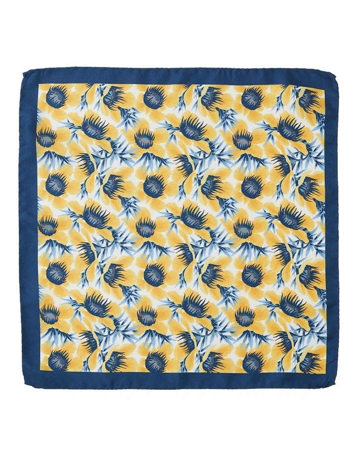 Anemone Silk Pochette in Yellow image 1