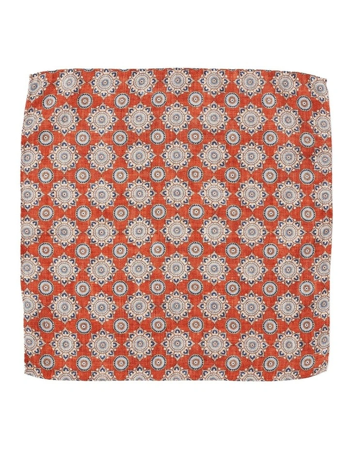 Stella Silk Pochette In Orange image 1