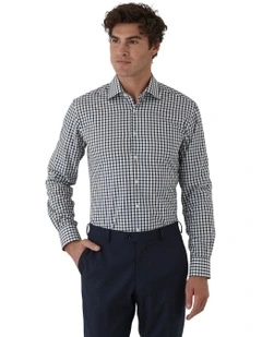 Marcell Tailored Fit Shirt in Black