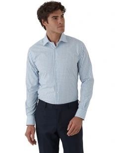 Marcell Tailored Fit Shirt in Light Blue