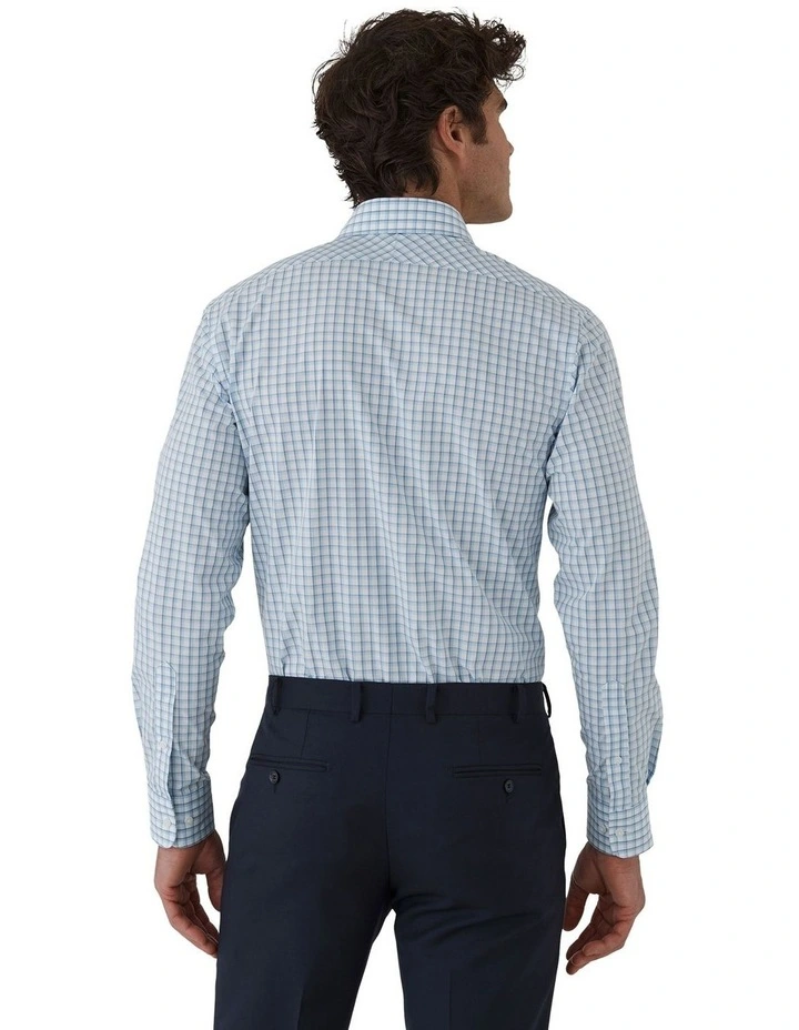 Marcell Tailored Fit Shirt in Light Blue image 2