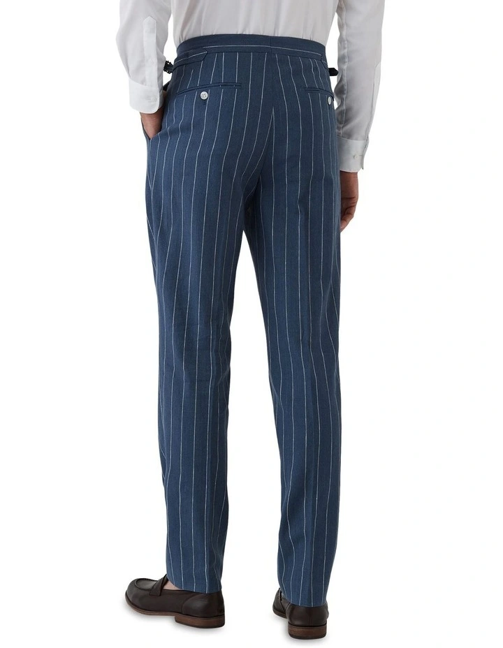 Emilio Tailored Fit Trouser in Navy image 2