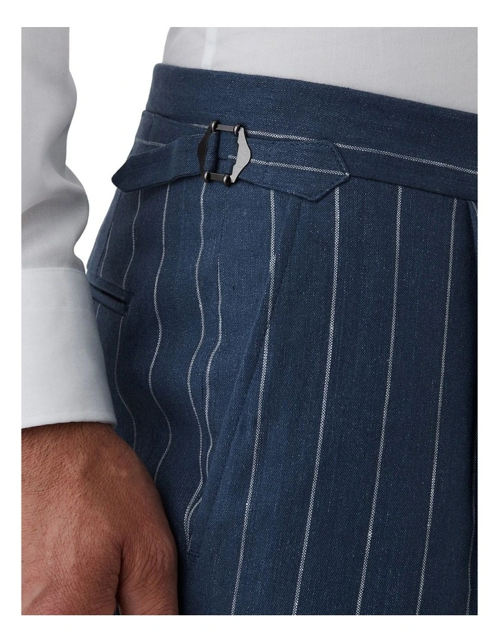 Emilio Tailored Fit Trouser in Navy image 4