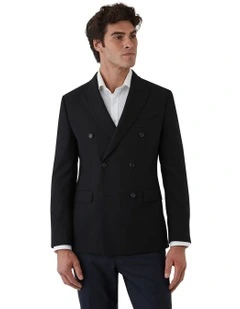 Tommaso Tailored Fit Jacket in Black