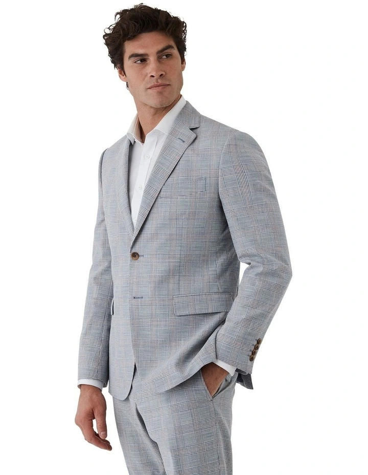 Stefano Tailored Fit Jacket in Multi image 3