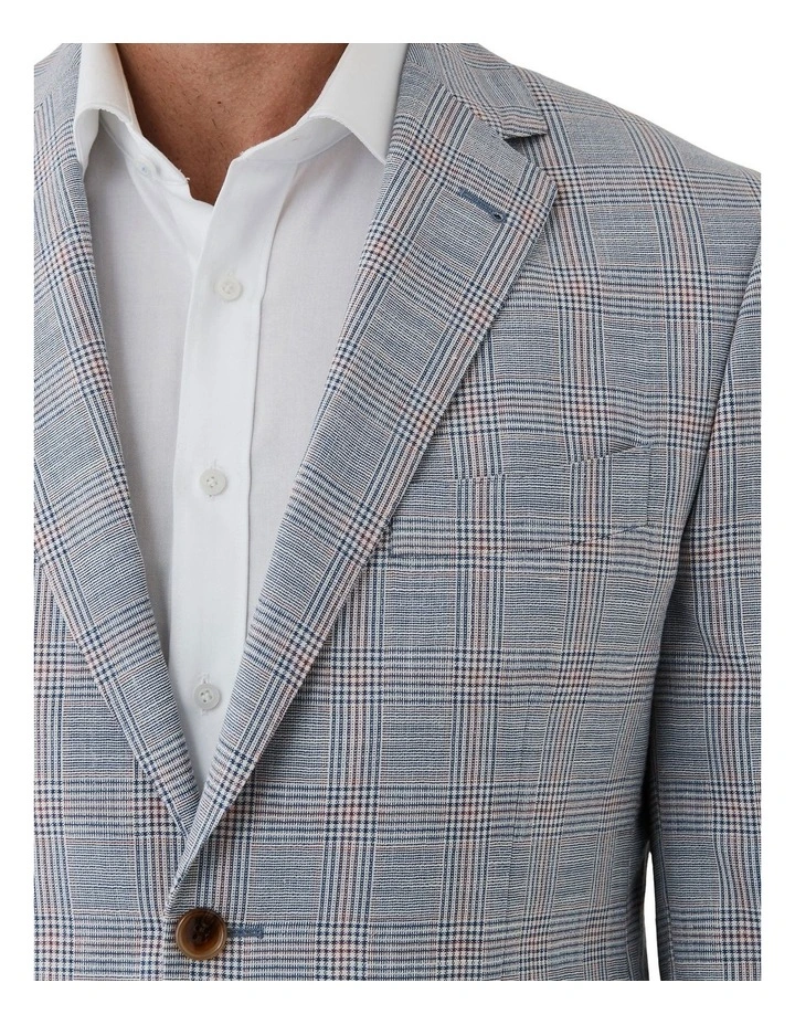 Stefano Tailored Fit Jacket in Multi image 4