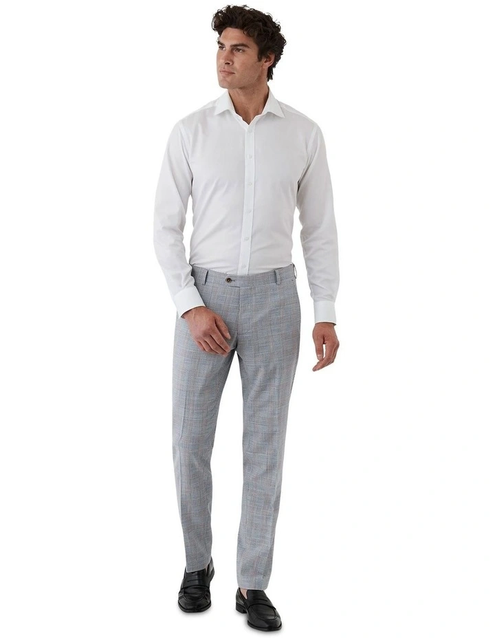 Fabio Tailored Fit Trouser in Orange image 3