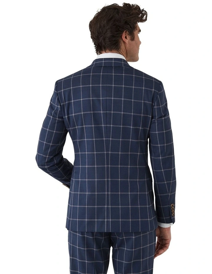 Stefano Tailored Fit Jacket in Navy image 2