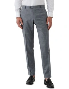 Fabio Tailored Fit Trouser in Light Grey