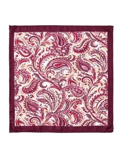 Piuma Paisley Silk Pochette In