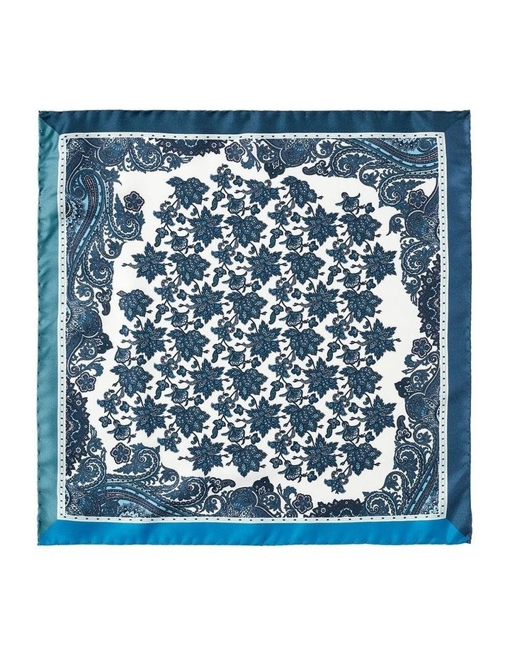 Quattro Silk Pochette in Blue image 1