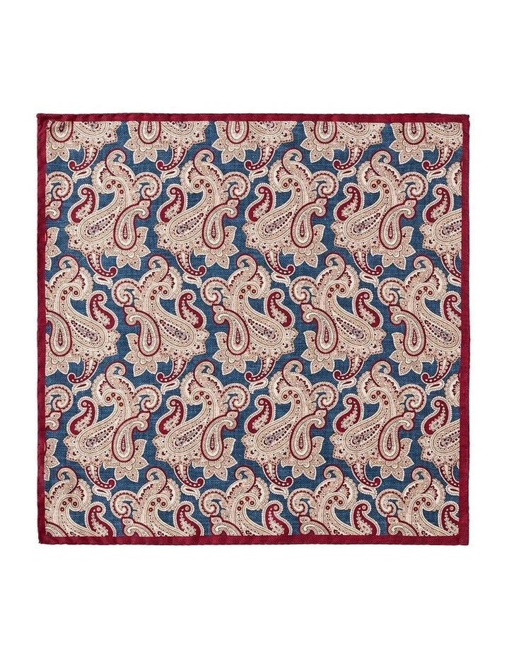 Tessuto Paisley Silk Pochette in Multi image 1