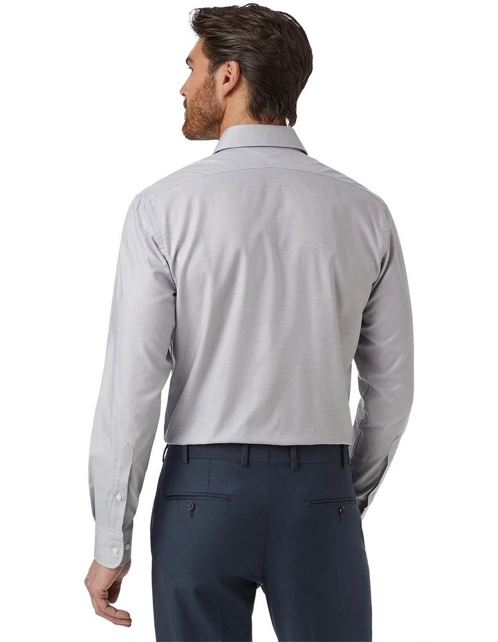 Marcell Tailored Fit Shirt in Grey image 3