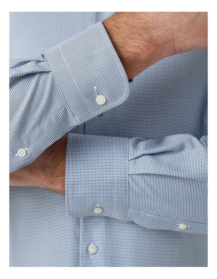 Marcell Tailored Fit Shirt in Light Blue image 2