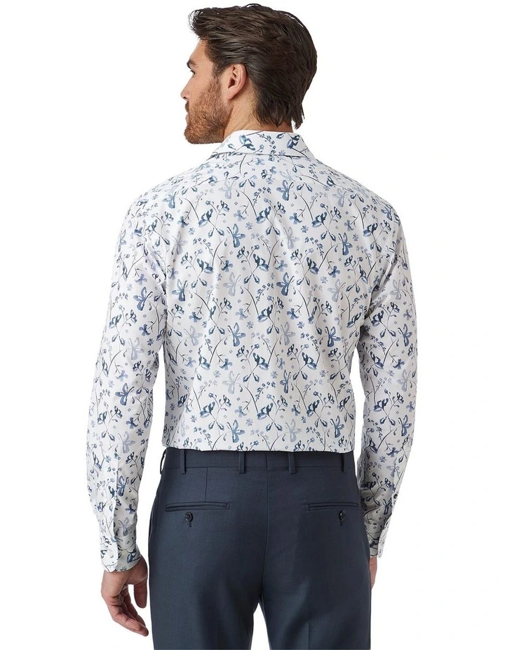 Marcell Tailored Fit Shirt in Blue image 3