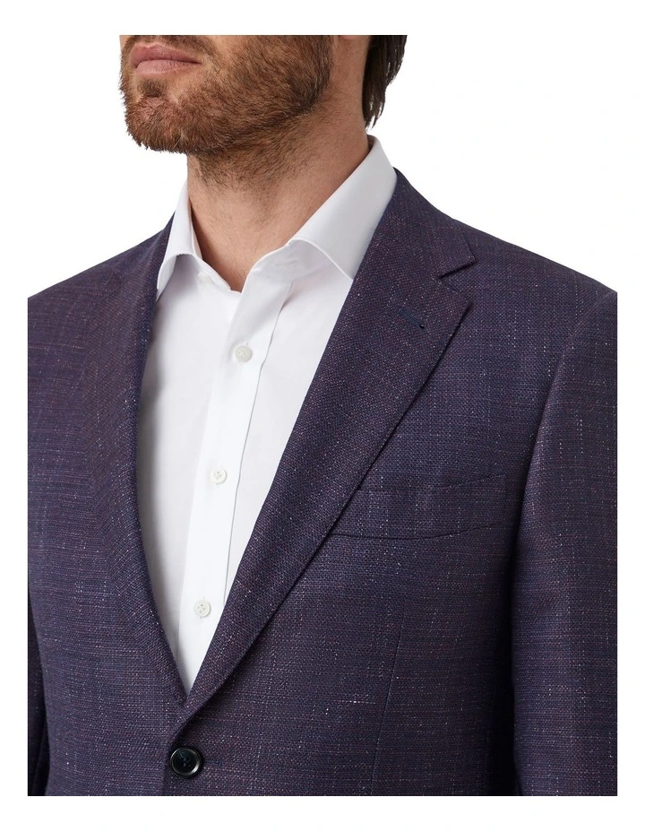 Daniele Tailored Fit Sports Jacket in Blue image 2