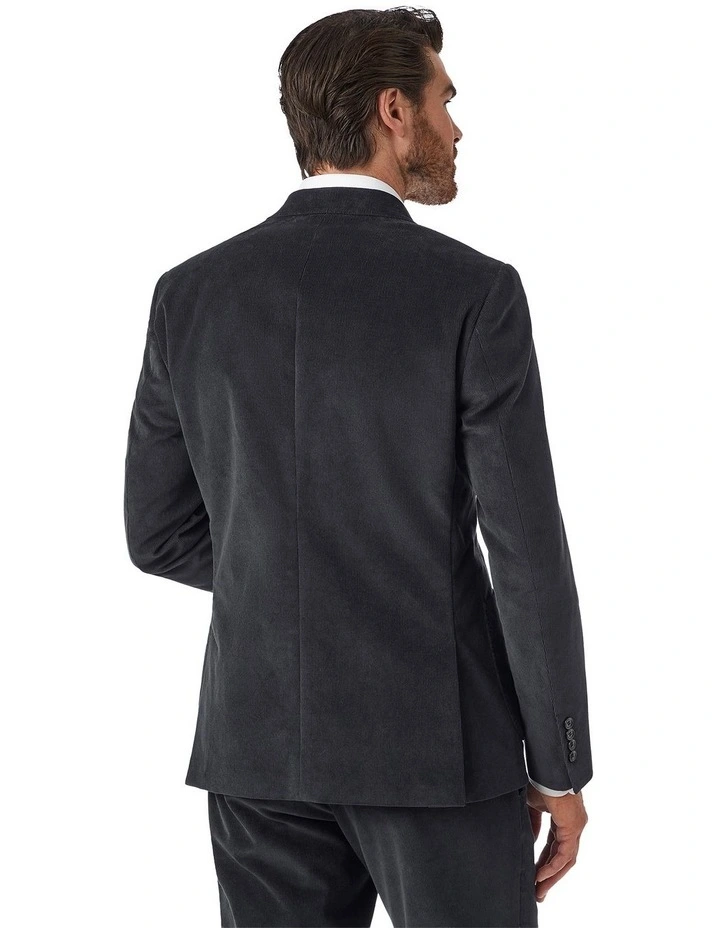Lorenzo Tailored Fit Sports Jacket in Dark Navy image 3