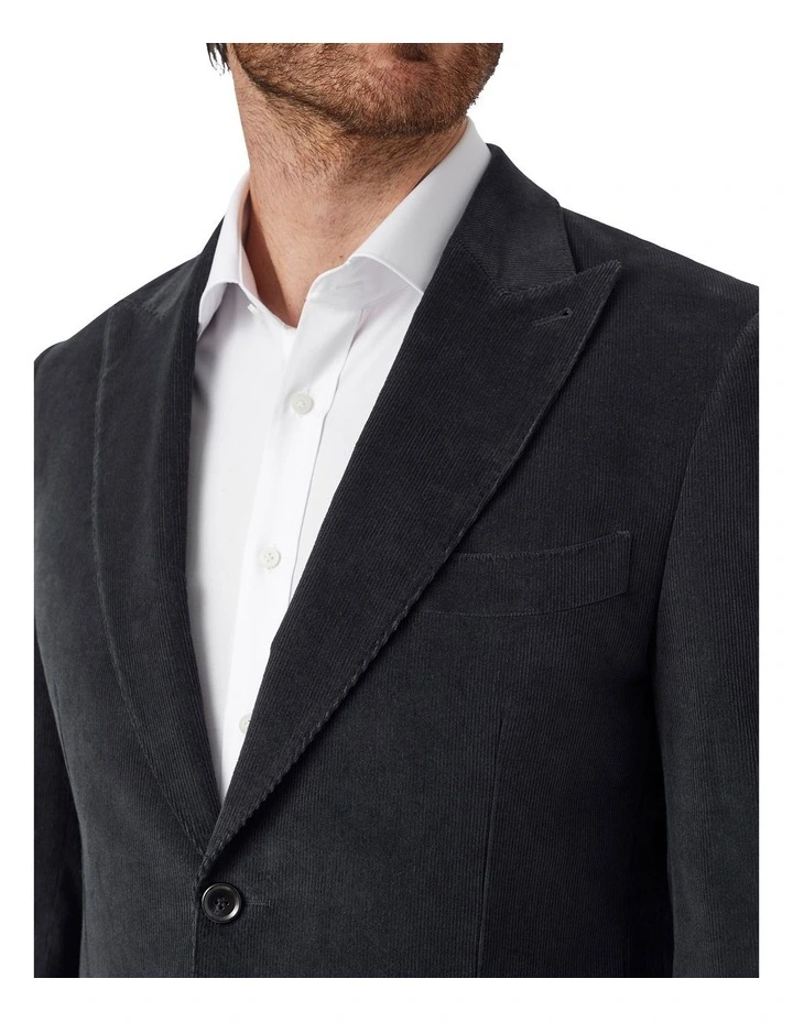 Lorenzo Tailored Fit Sports Jacket in Dark Navy image 5