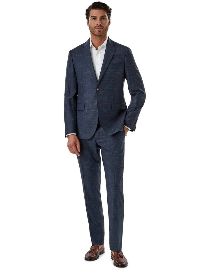 Stefano Tailored Fit Jacket in Navy image 2