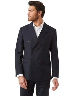 Tommaso Tailored Fit Jacket in Dark Navy