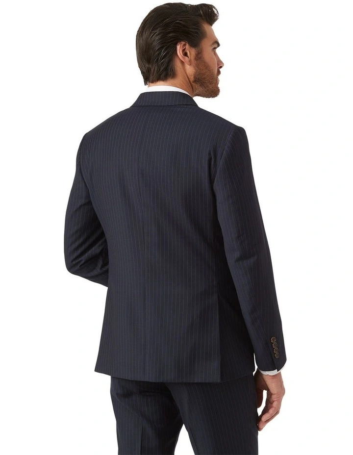 Tommaso Tailored Fit Jacket in Dark Navy image 3