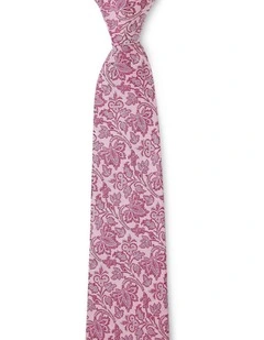 Vite Silk Tie In Rose