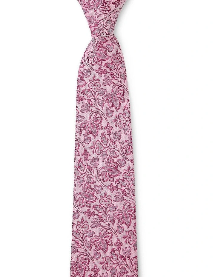 Vite Silk Tie In Rose image 1