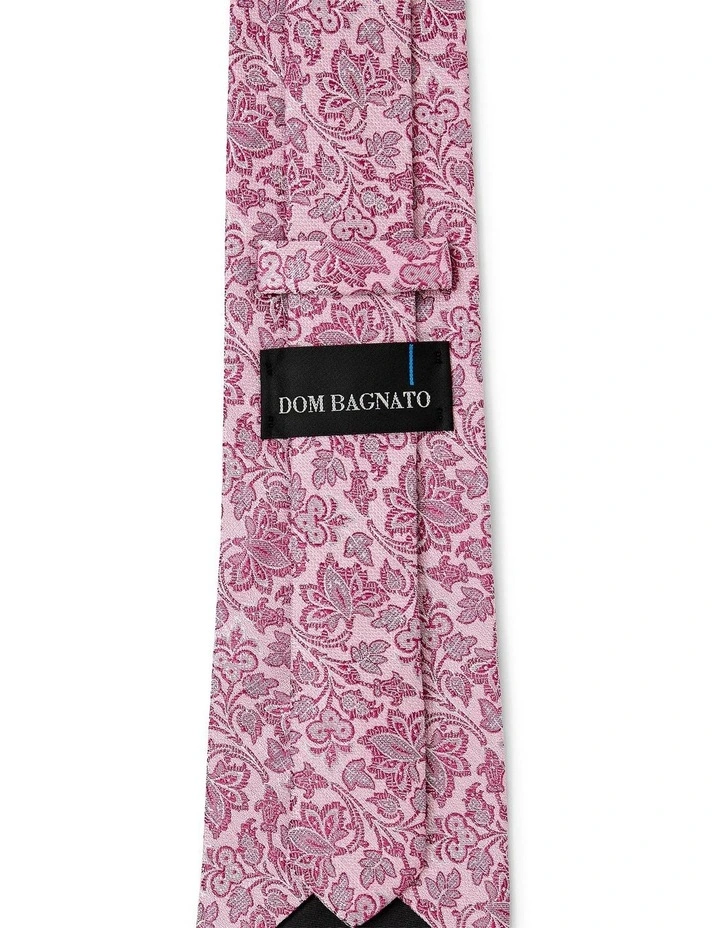 Vite Silk Tie In Rose image 2