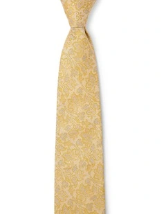 Vite Silk Tie In Yellow
