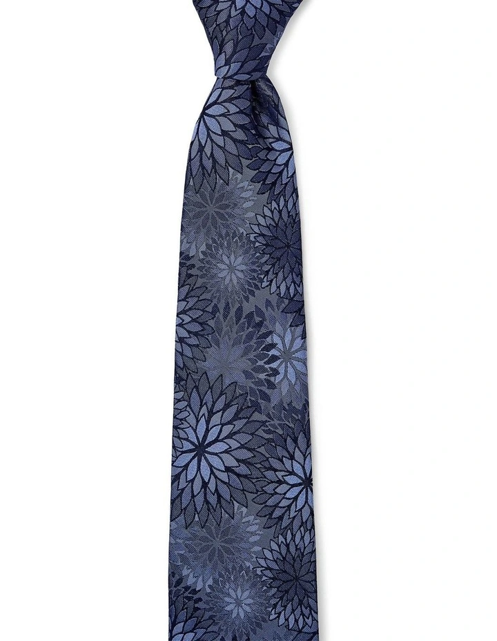 Girasole Silk Tie In Azure image 1