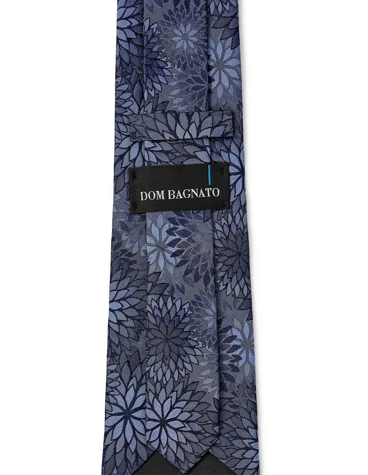 Girasole Silk Tie In Azure image 2