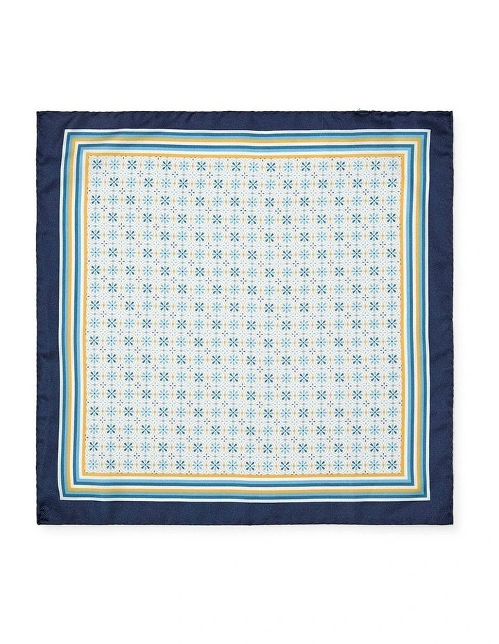 Anello Foulard Silk Pochette In Yellow image 1