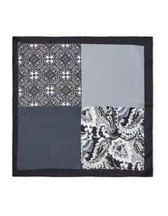 Dipinto 4-Way Silk Pochette In Black