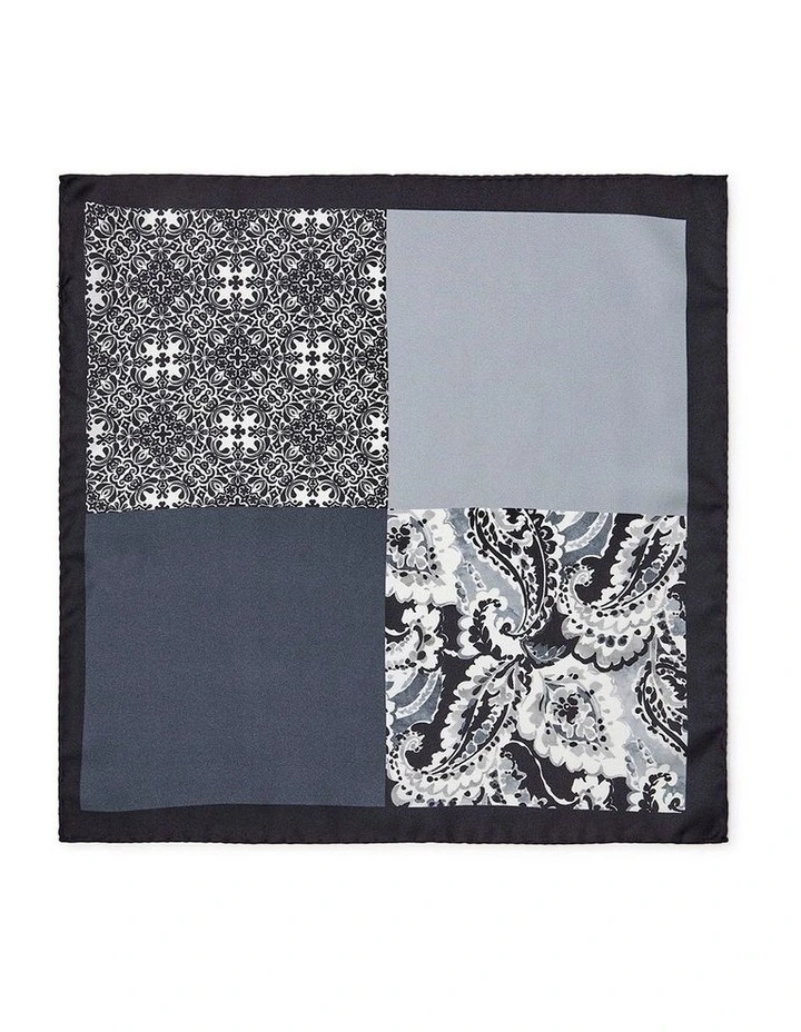 Dipinto 4-Way Silk Pochette In Black image 1