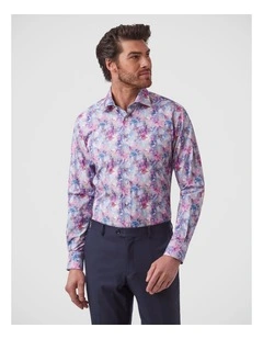 Marcell Tailored Fit Shirt In Pink