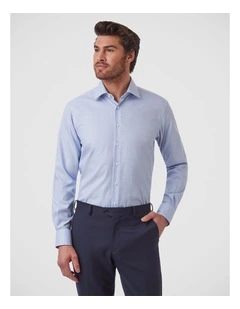 Marcell Tailored Fit Shirt in Light Blue