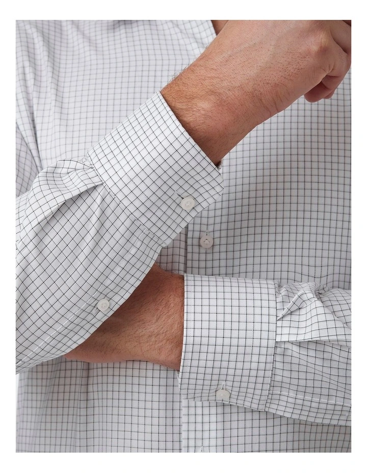 Marcell Tailored Fit Shirt In Black image 2