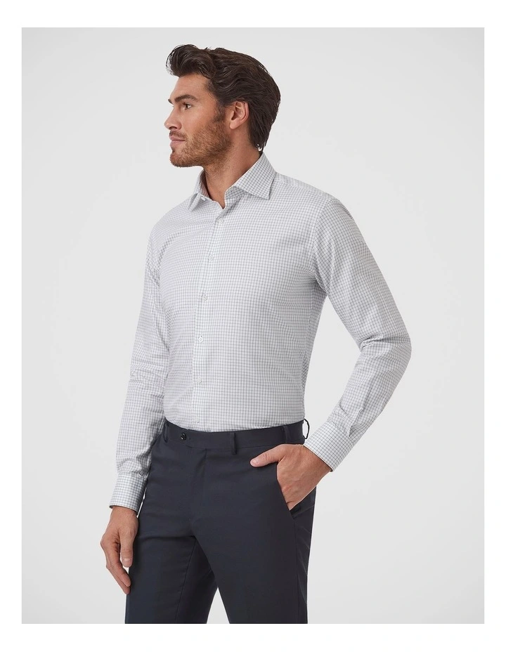 Marcell Tailored Fit Shirt In Black image 3