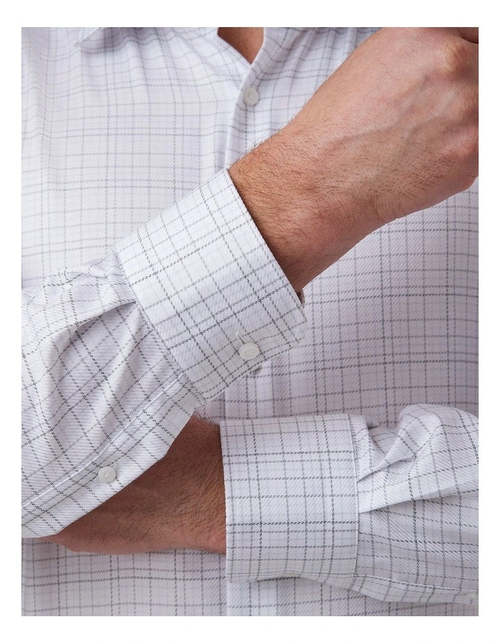 Marcell Tailored Fit Shirt In Black image 2