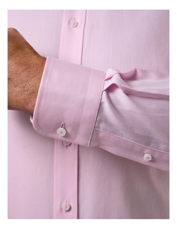 Giorgio Tailored Fit Shirt In Pink image 2