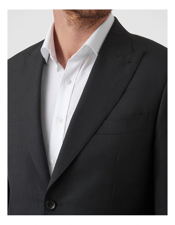 Lorenzo Tailored Fit Sports Jacket in Black image 5