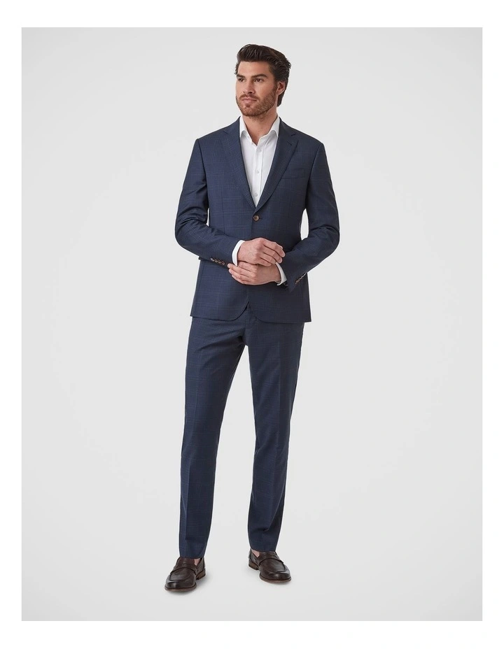 Stefano Tailored Fit Jacket in Navy image 2