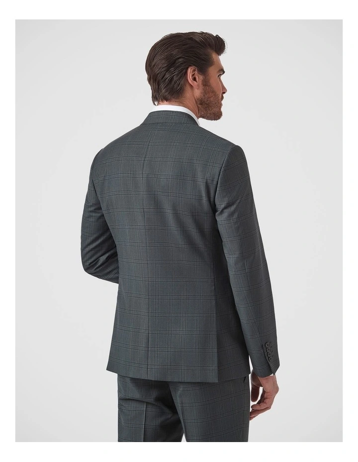 Stefano Tailored Fit Jacket in Olive image 3
