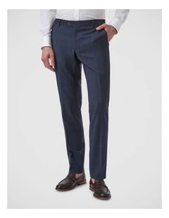 Fabio Tailored Fit Trouser in Navy