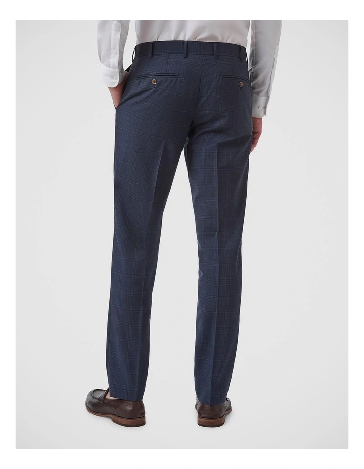 Fabio Tailored Fit Trouser in Navy image 2
