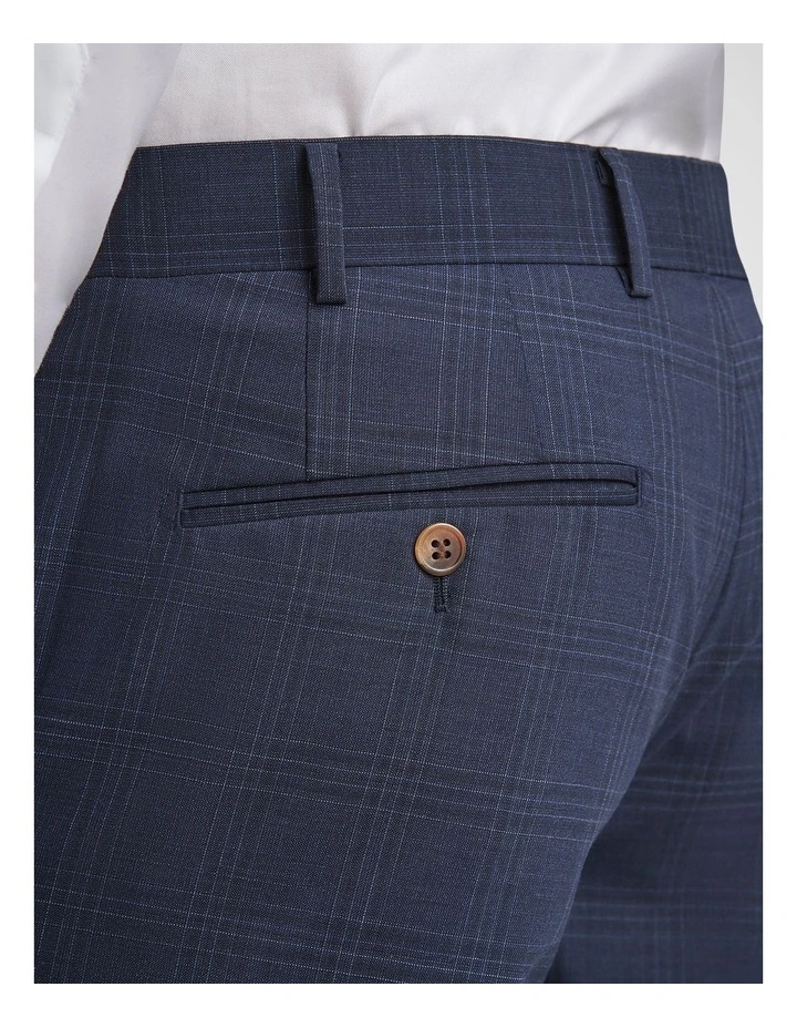 Fabio Tailored Fit Trouser in Navy image 4
